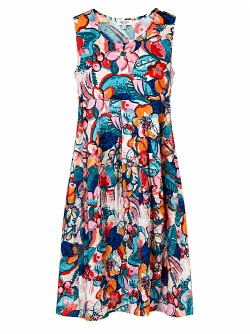 Orientique Kleid Floral
